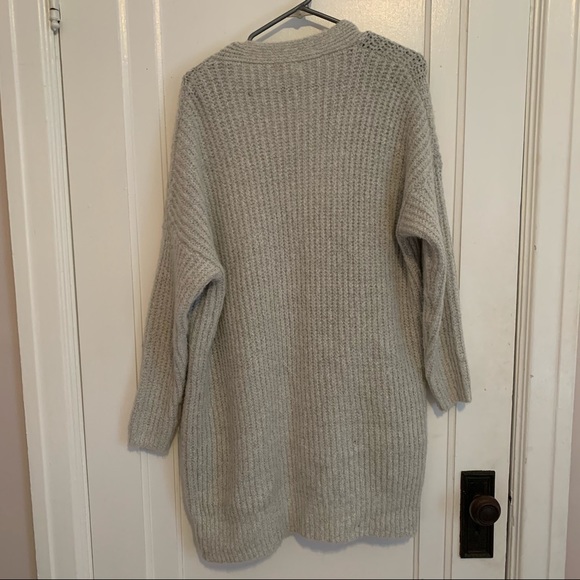 Grey knot cardigan - Picture 2 of 2